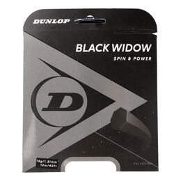 Tenisové Struny Dunlop Black Widow 12m schwarz